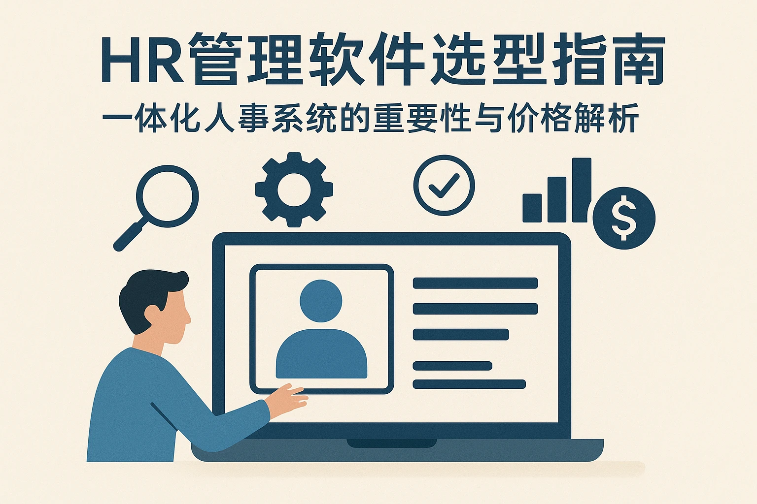 HR管理软件选型指南：一体化人事系统的重要性与价格解析