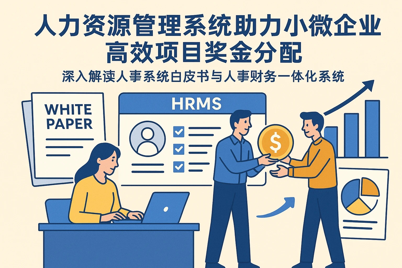 人力资源管理系统助力小微企业高效项目奖金分配——深入解读人事系统白皮书与人事财务一体化系统