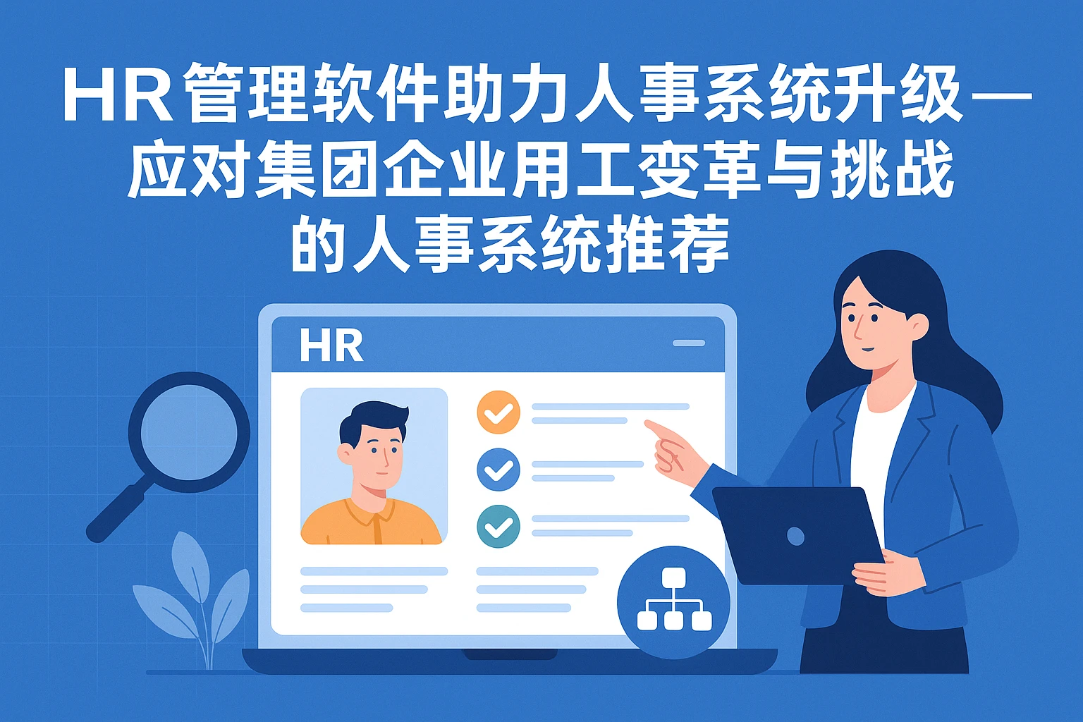 HR管理软件助力人事系统升级——应对集团企业用工变革与挑战的人事系统推荐