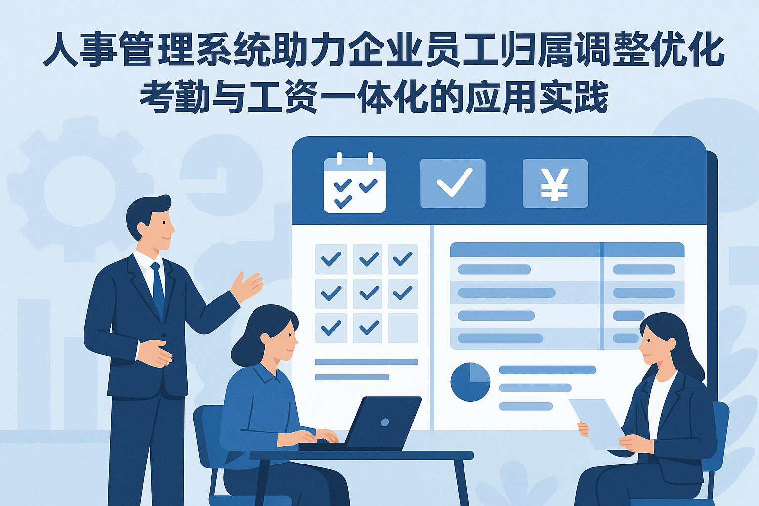 人事管理系统助力企业员工归属调整优化——考勤与工资一体化的应用实践