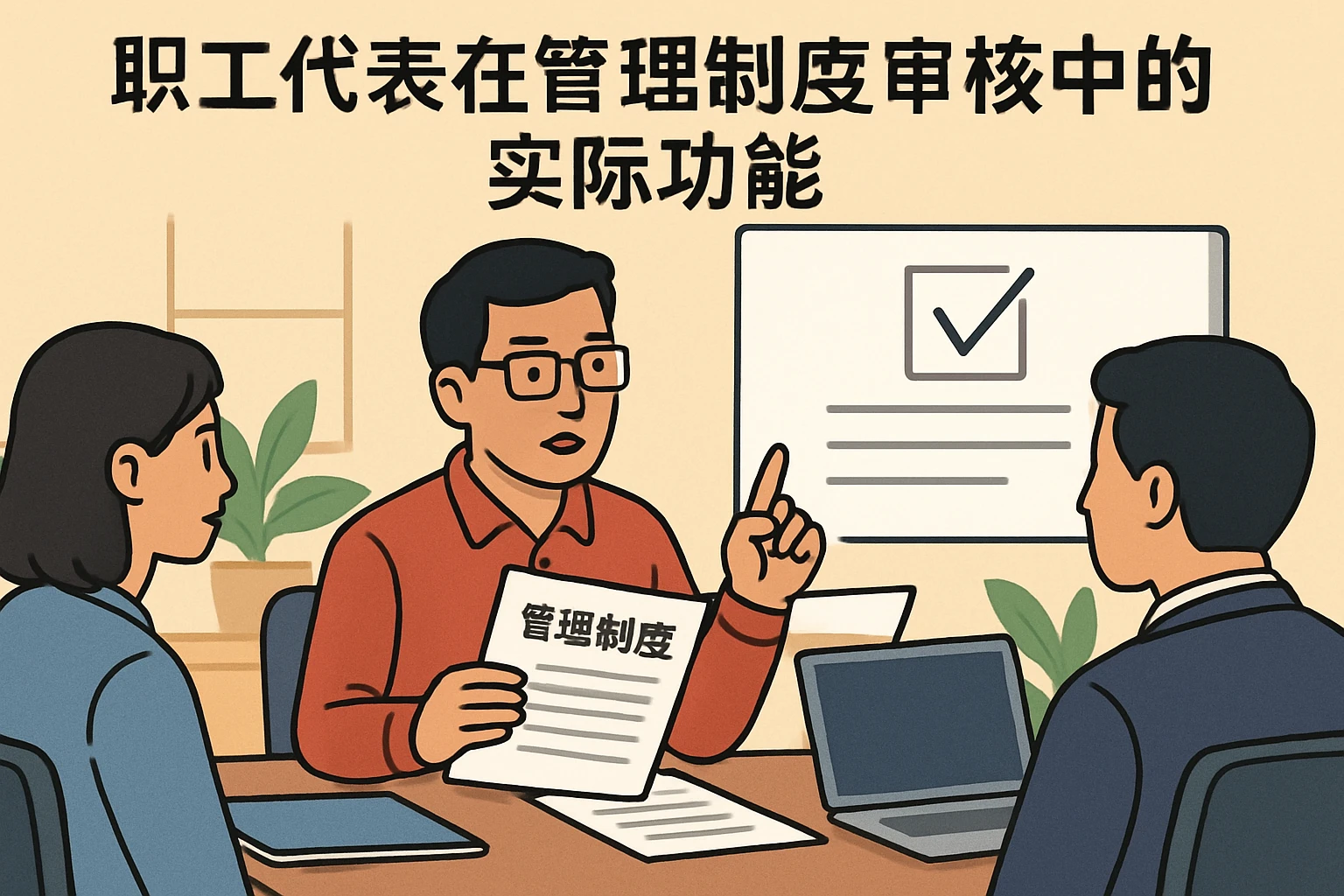 职工代表在管理制度审核中的实际功能