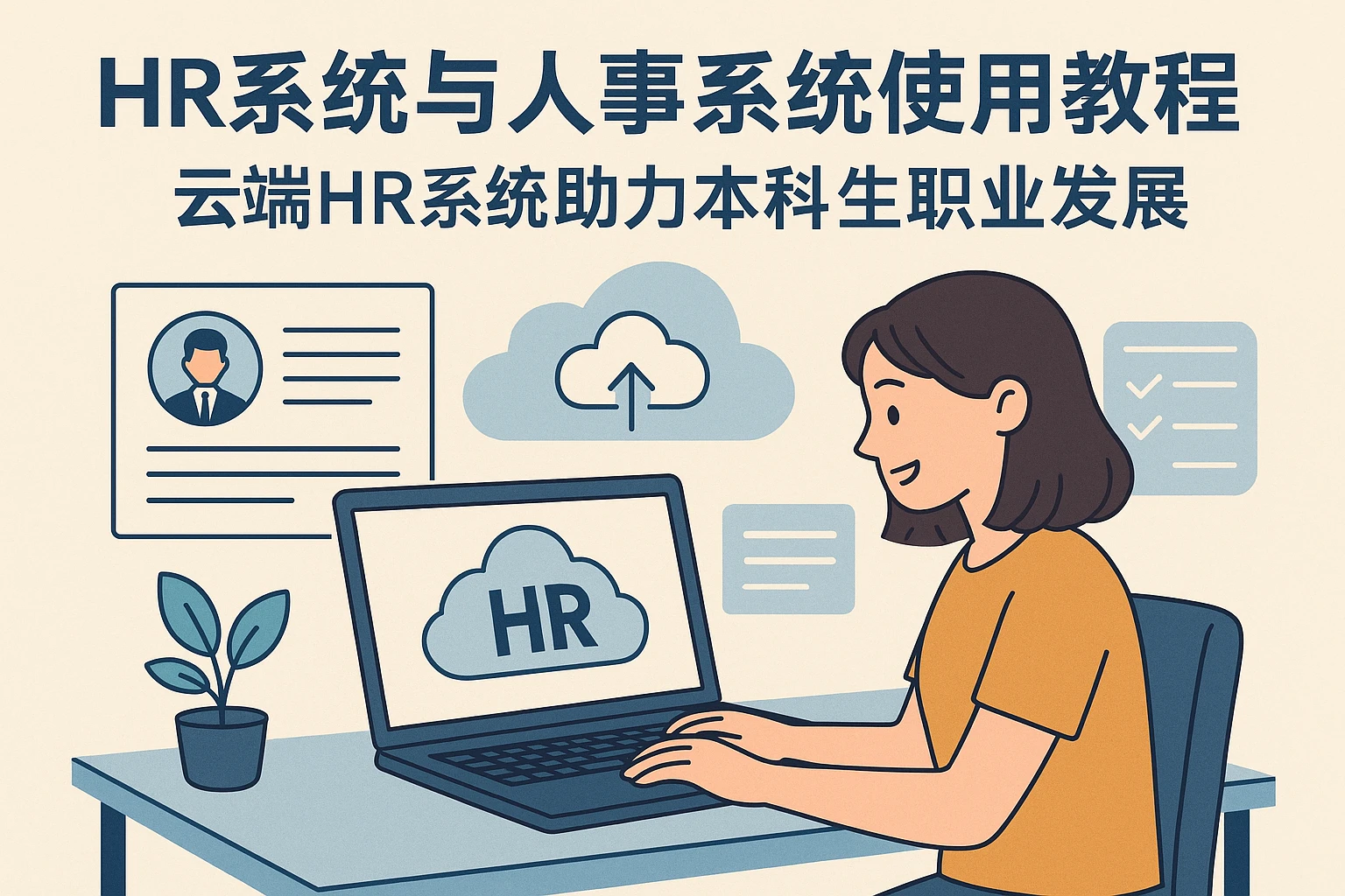 HR系统与人事系统使用教程：云端HR系统助力本科生职业发展