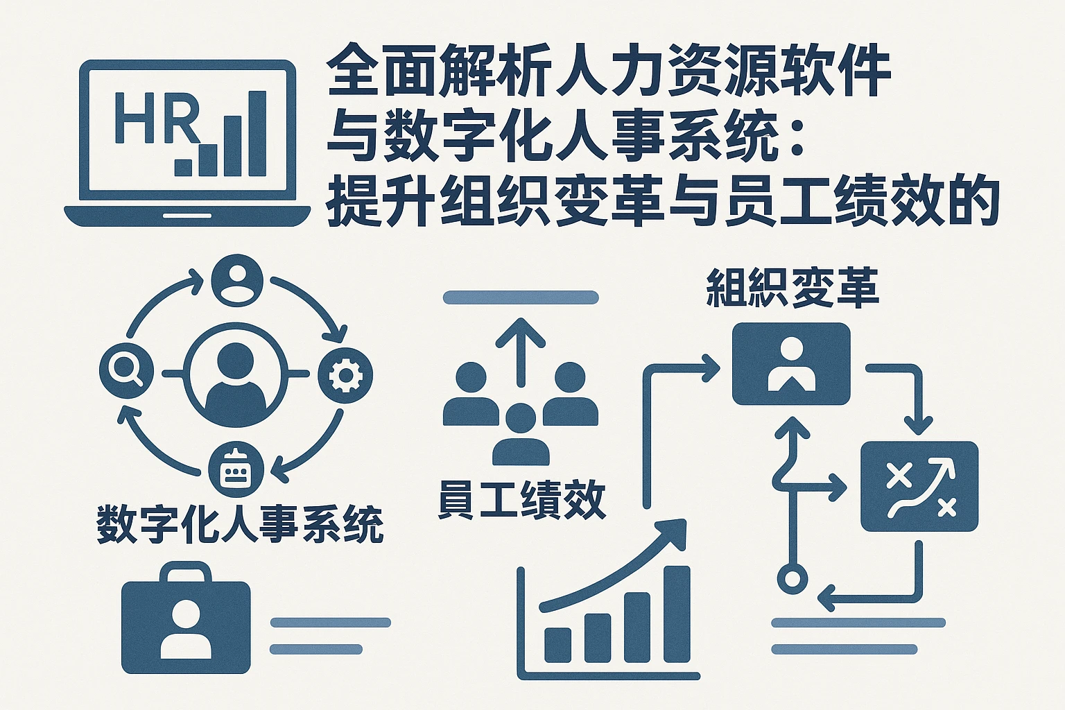 全面解析人力资源软件与数字化人事系统：提升组织变革与员工绩效的关键