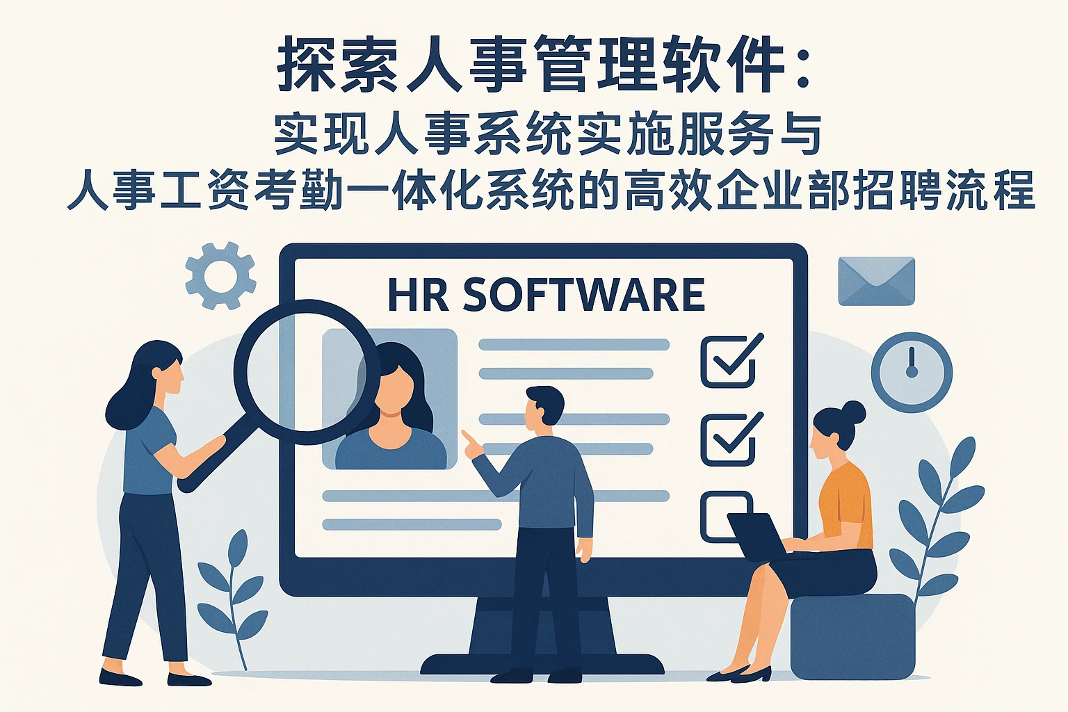 探索人事管理软件：实现人事系统实施服务与人事工资考勤一体化系统的高效企业内部招聘流程