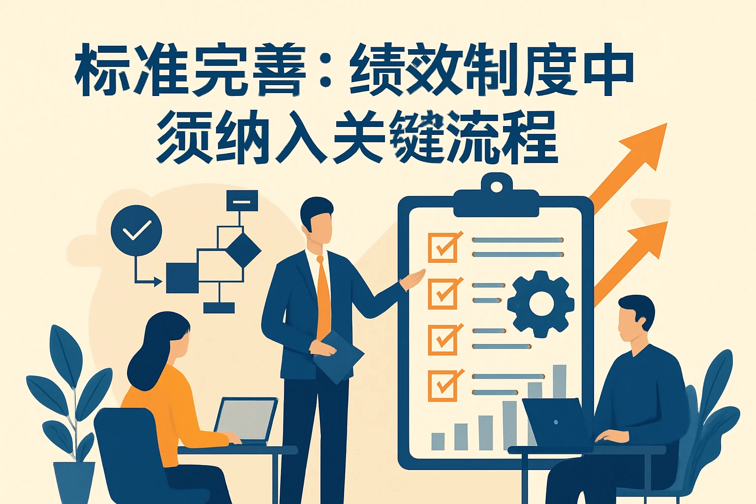 标准完善：绩效制度中须纳入关键流程