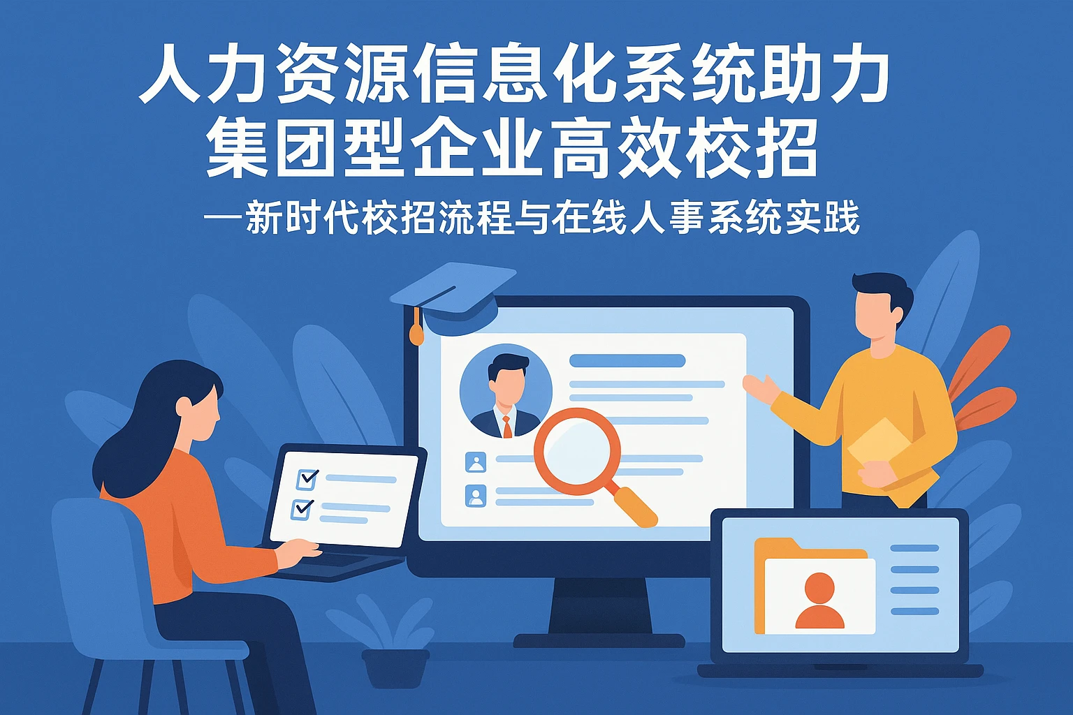 人力资源信息化系统助力集团型企业高效校招——新时代校招流程与在线人事系统实践