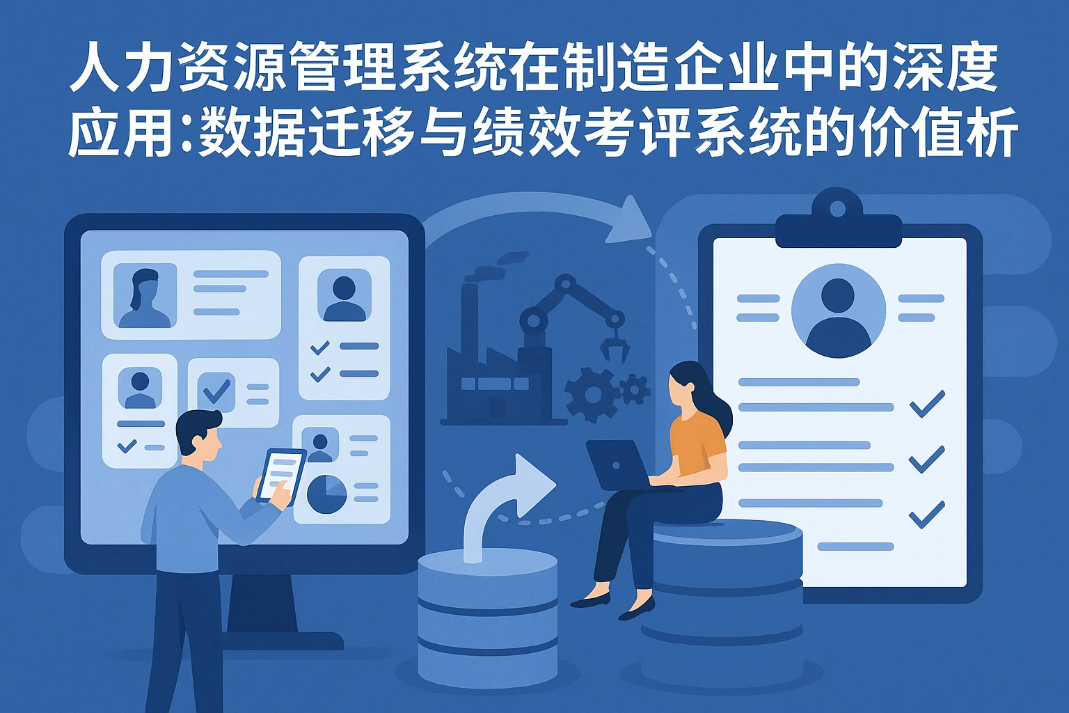 人力资源管理系统在制造企业中的深度应用：数据迁移与绩效考评系统的价值解析