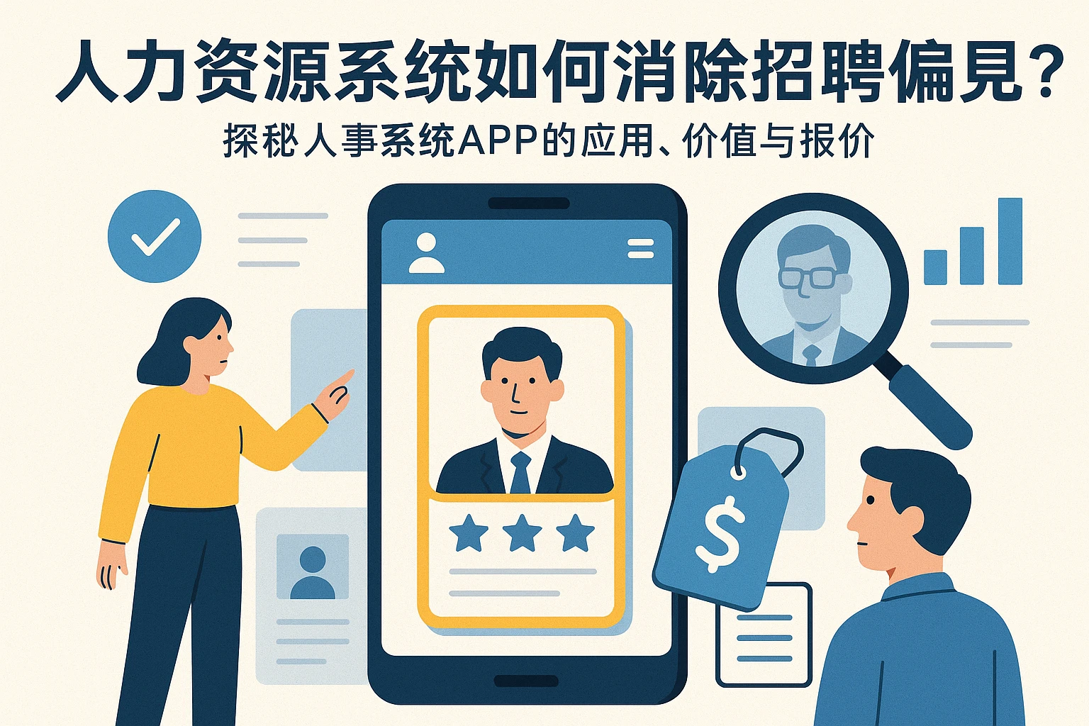 人力资源系统如何消除招聘偏见？——探秘人事系统APP的应用、价值与报价