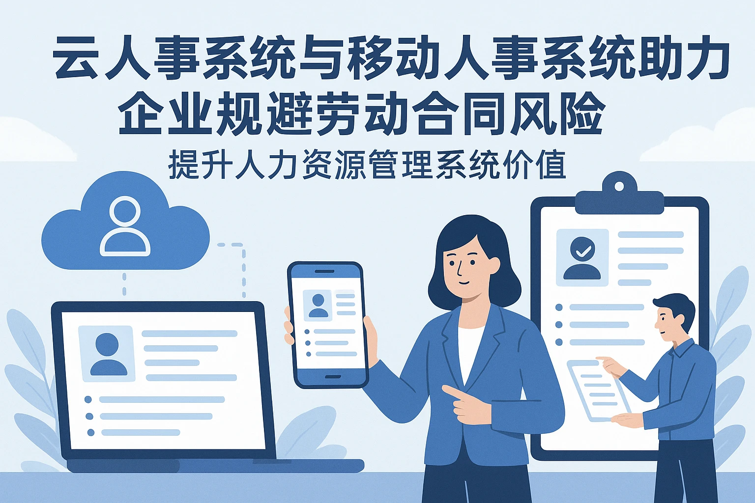 云人事系统与移动人事系统助力企业规避劳动合同风险——提升人力资源管理系统价值