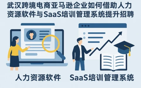 武汉跨境电商亚马逊企业如何借助人力资源软件与SaaS培训管理系统提升招聘效能