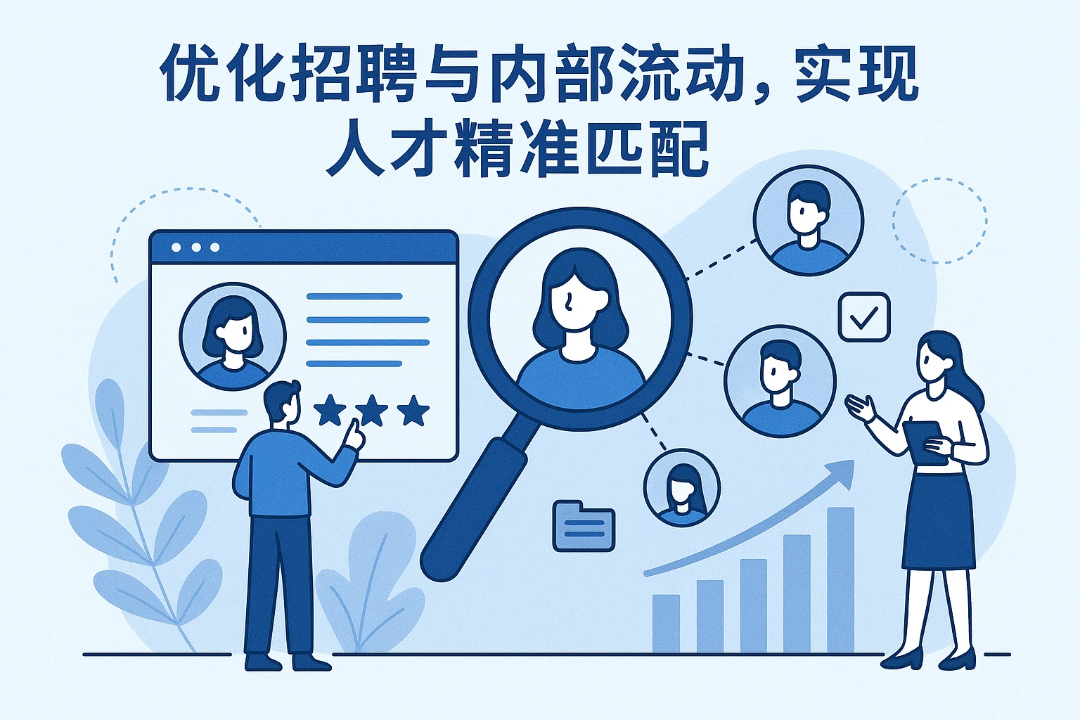 优化招聘与内部流动，实现人才精准匹配