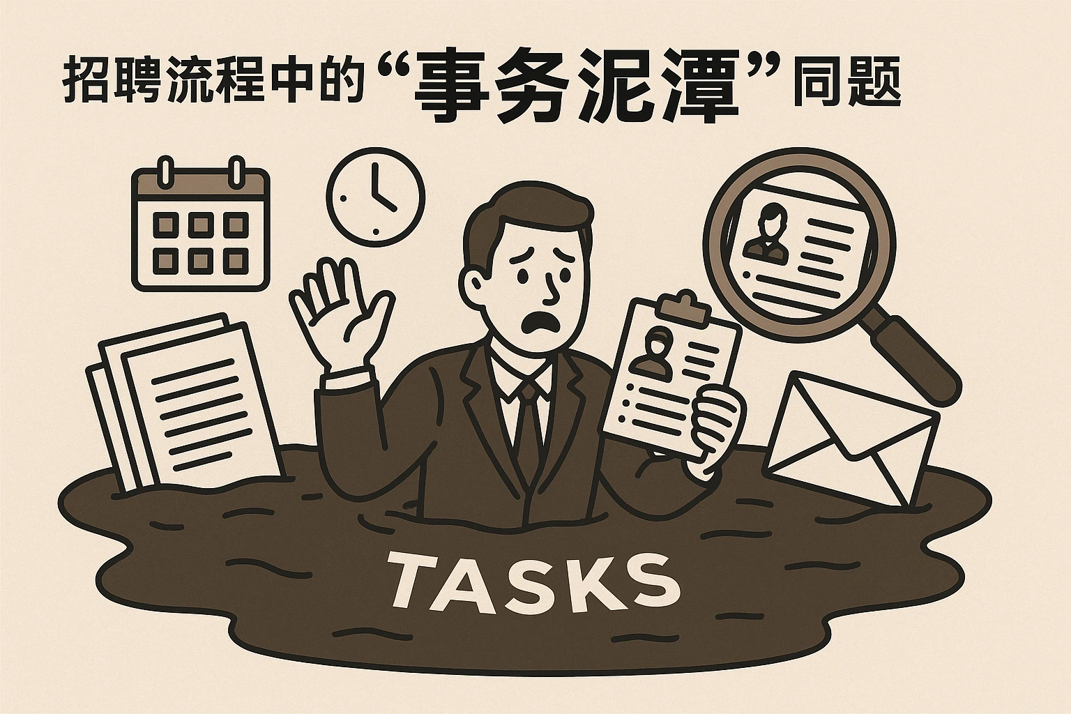 招聘流程中的“事务泥潭”问题