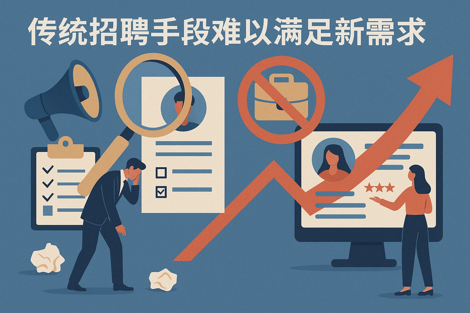 传统招聘手段难以满足新需求
