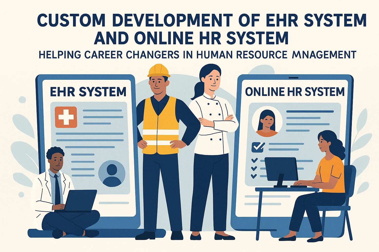 EHR系统与在线人事系统定制开发：助力多元职业背景者迈向人事管理新征程