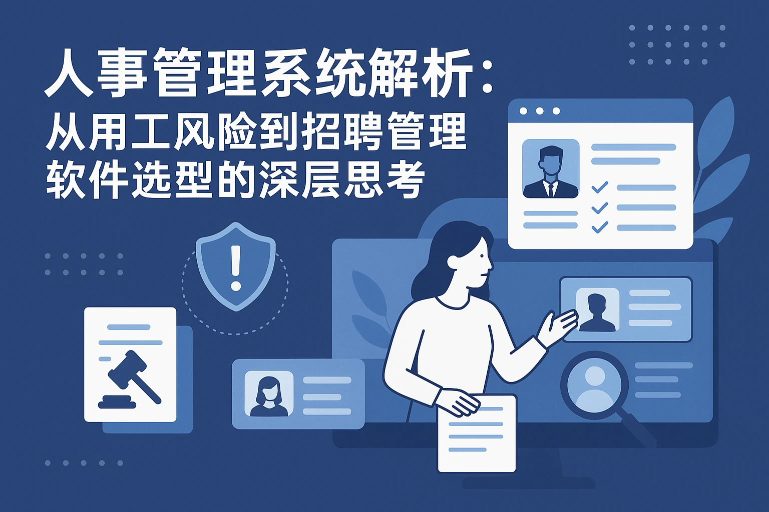 人事管理系统解析：从用工风险到招聘管理软件选型的深层思考