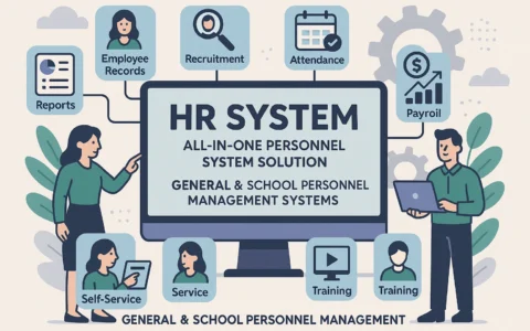 一整套人力资源系统的全模块人事系统解决方案——兼顾通用与学校人事管理系统需求
