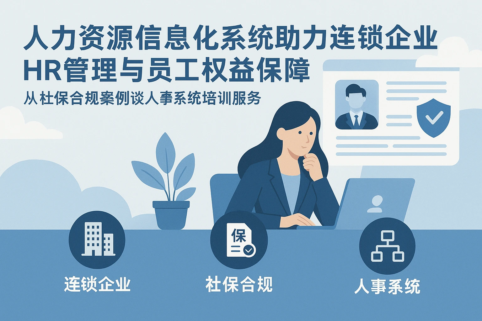 人力资源信息化系统助力连锁企业HR管理与员工权益保障——从社保合规案例谈人事系统培训服务