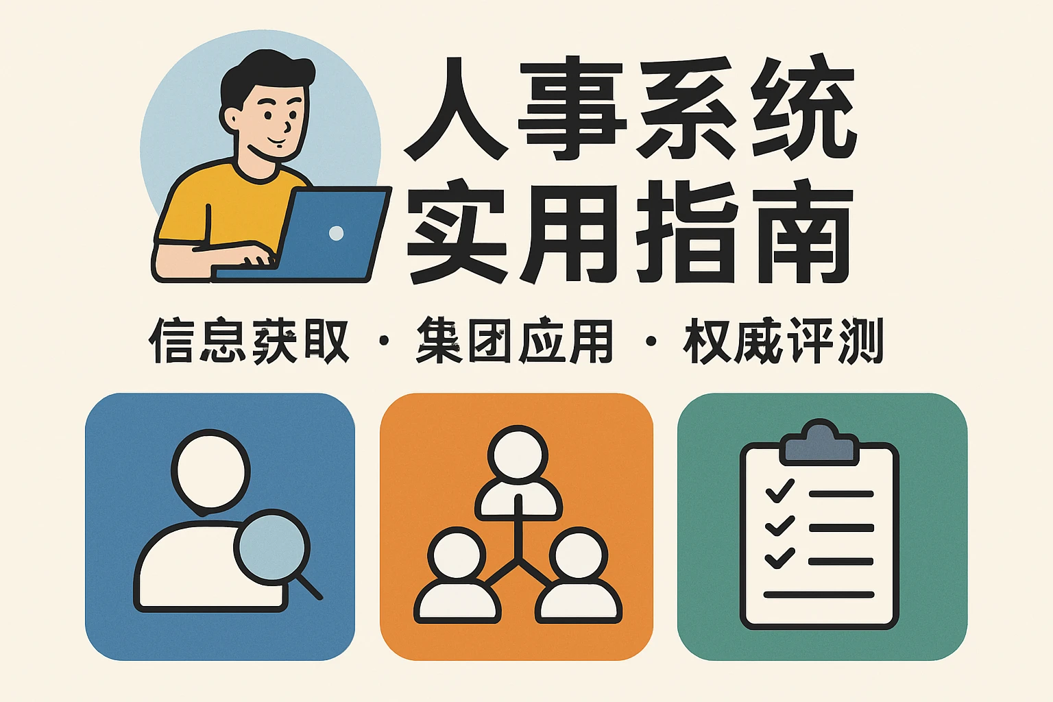 人事系统实用指南：信息获取、集团应用及权威评测