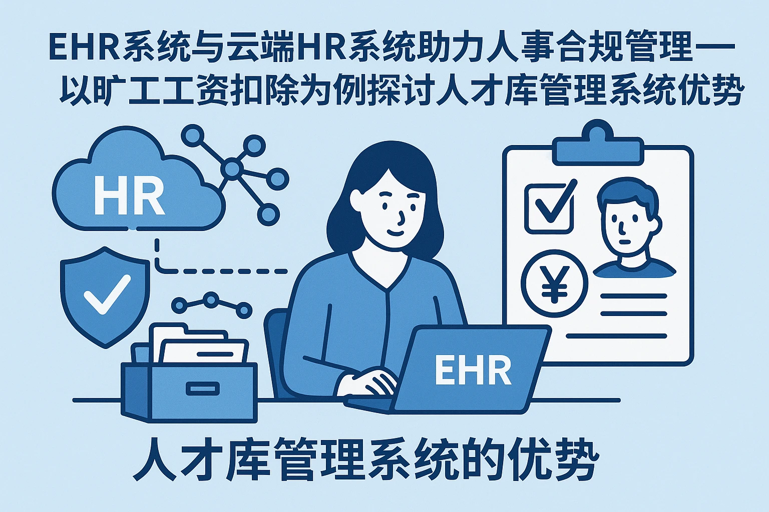 EHR系统与云端HR系统助力人事合规管理——以旷工工资扣除为例探讨人才库管理系统的优势
