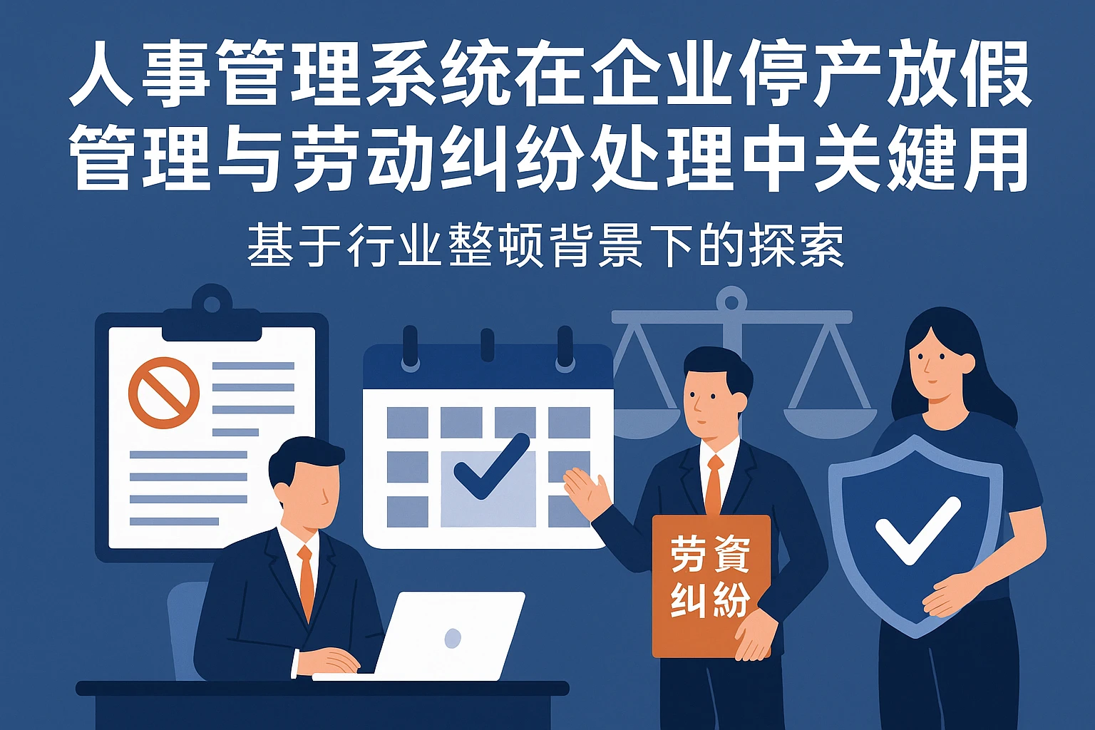 人事管理系统在企业停产放假管理与劳动纠纷处理中的关键作用——基于行业整顿背景下的探索
