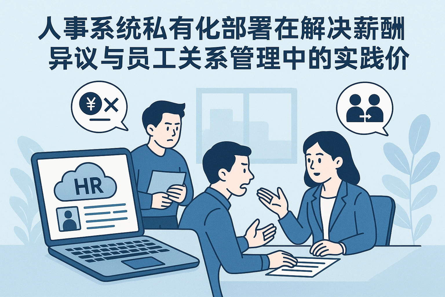 人事系统私有化部署在解决薪酬异议与员工关系管理中的实践价值