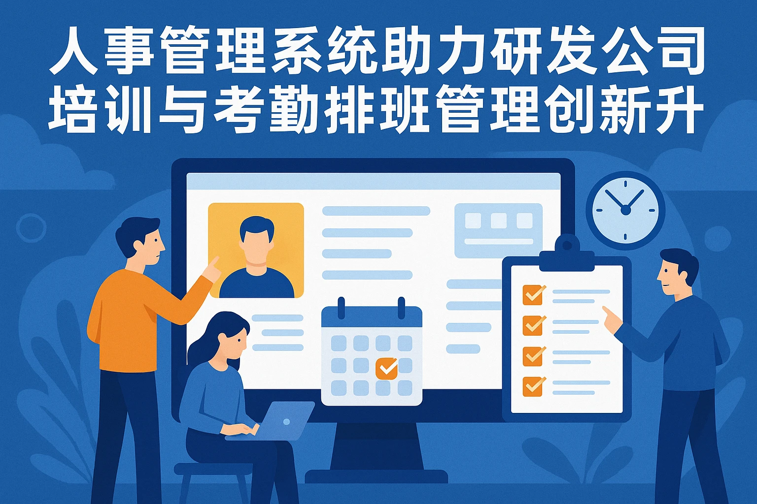 人事管理系统助力研发公司培训与考勤排班管理创新升级