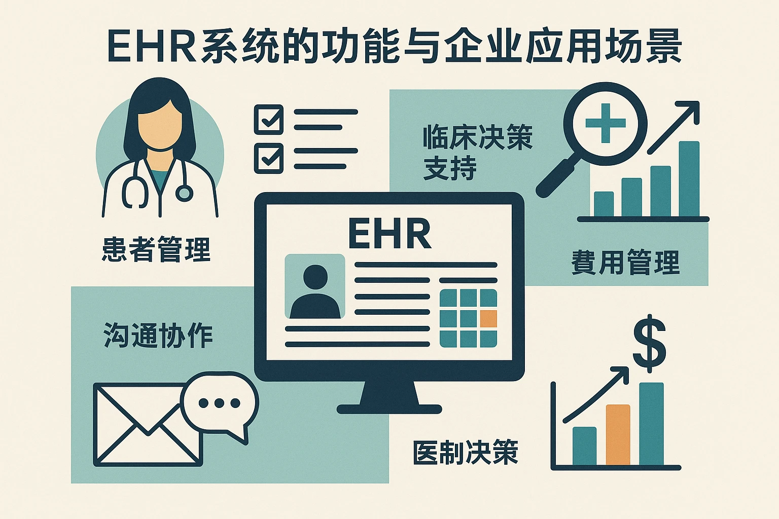 EHR系统的功能与企业应用场景