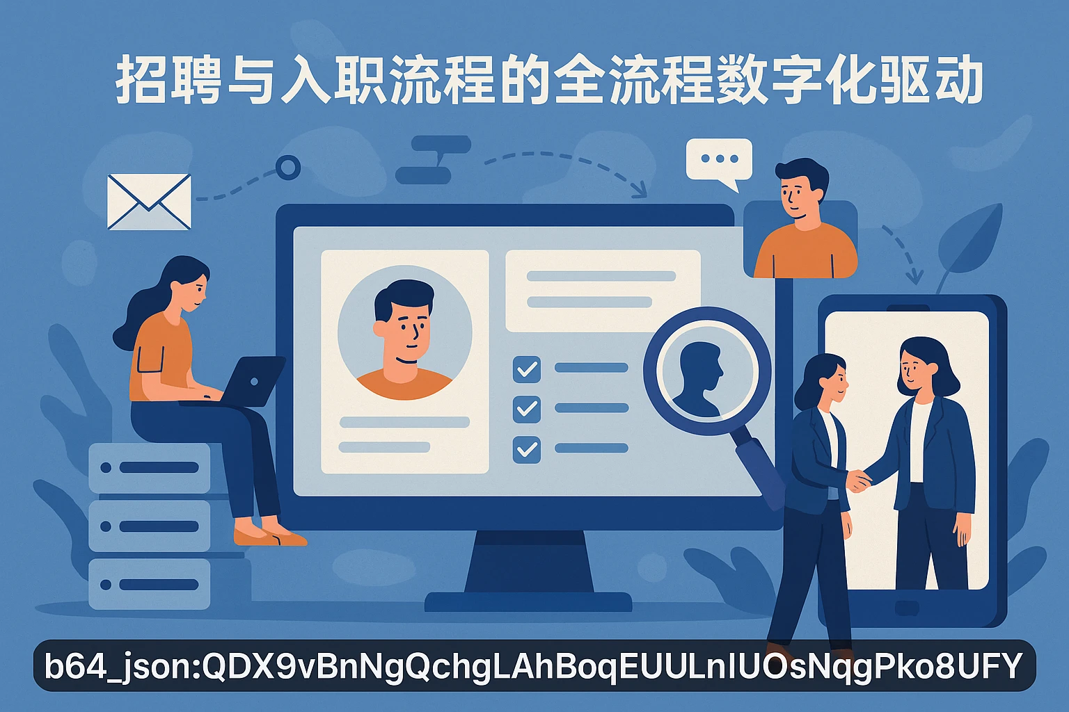 招聘与入职流程的全流程数字化驱动