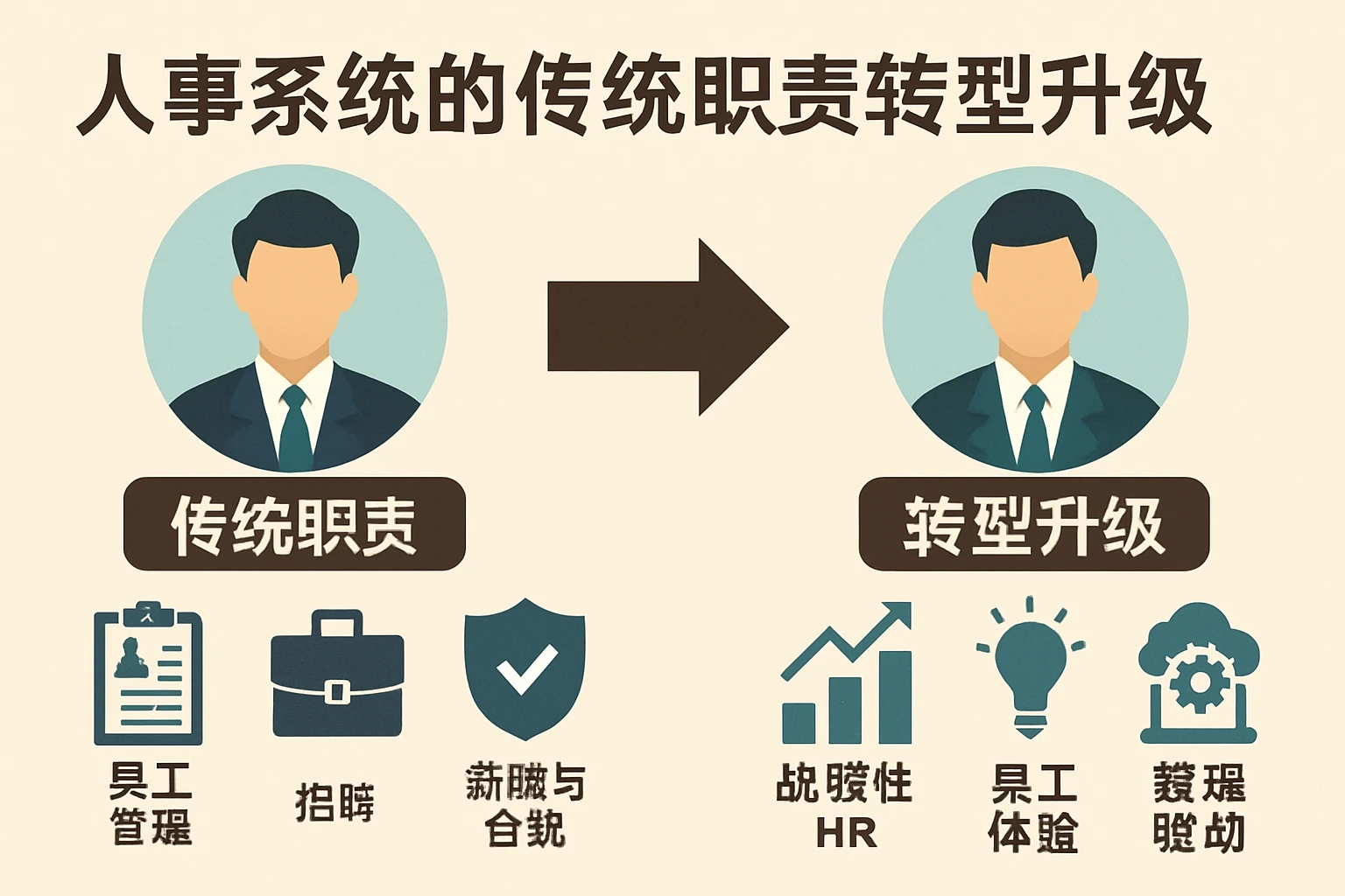 人事系统的传统职责及转型升级