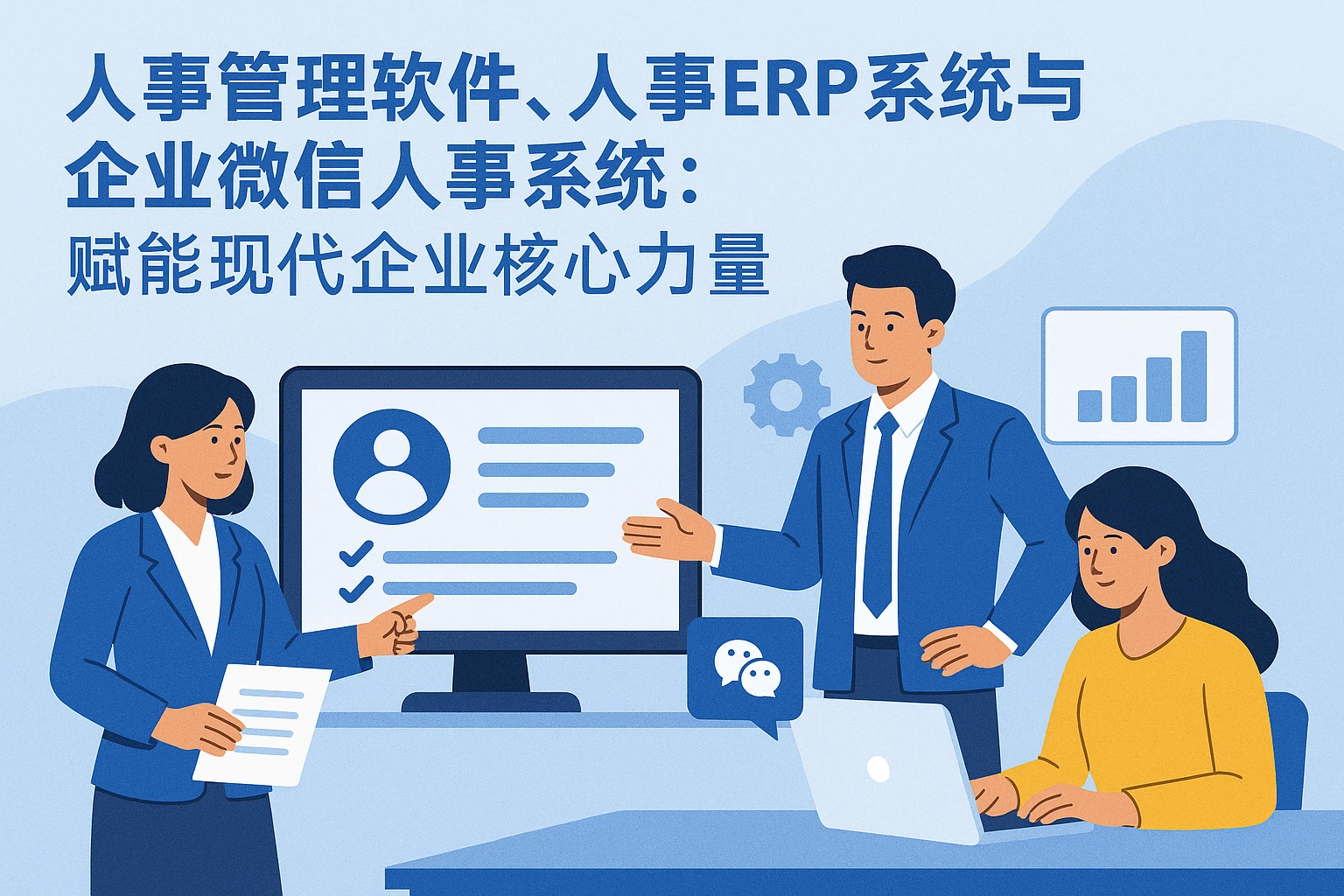 人事管理软件、人事ERP系统与企业微信人事系统：赋能现代企业核心力量