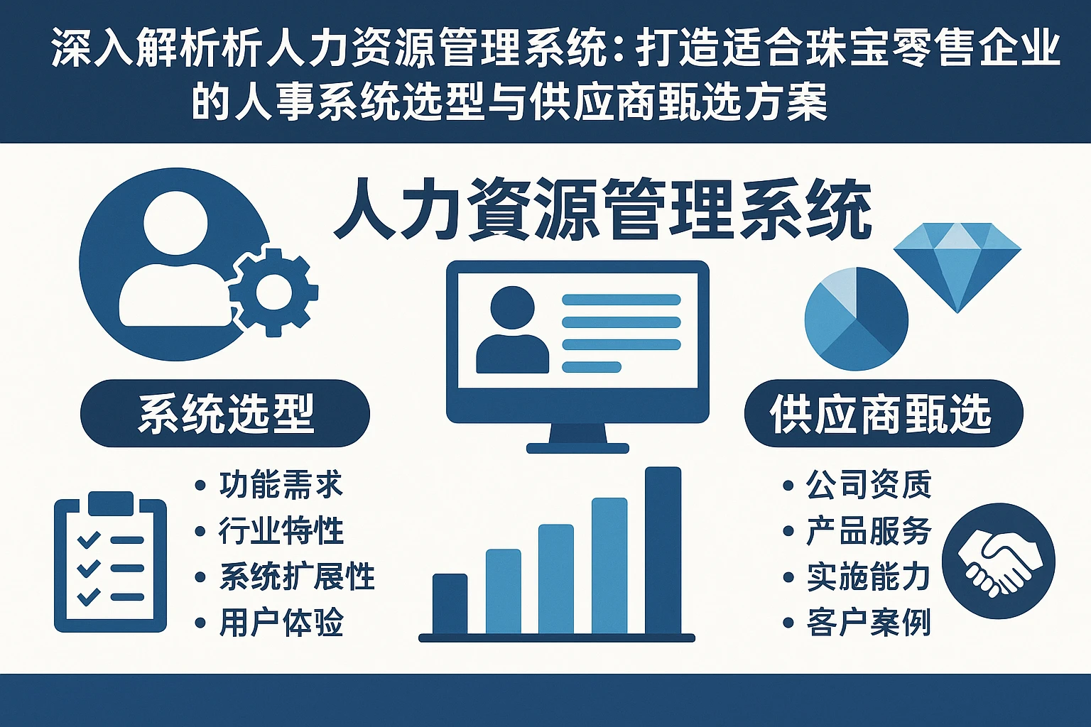 深入解析人力资源管理系统：打造适合珠宝零售企业的人事系统选型与供应商甄选方案
