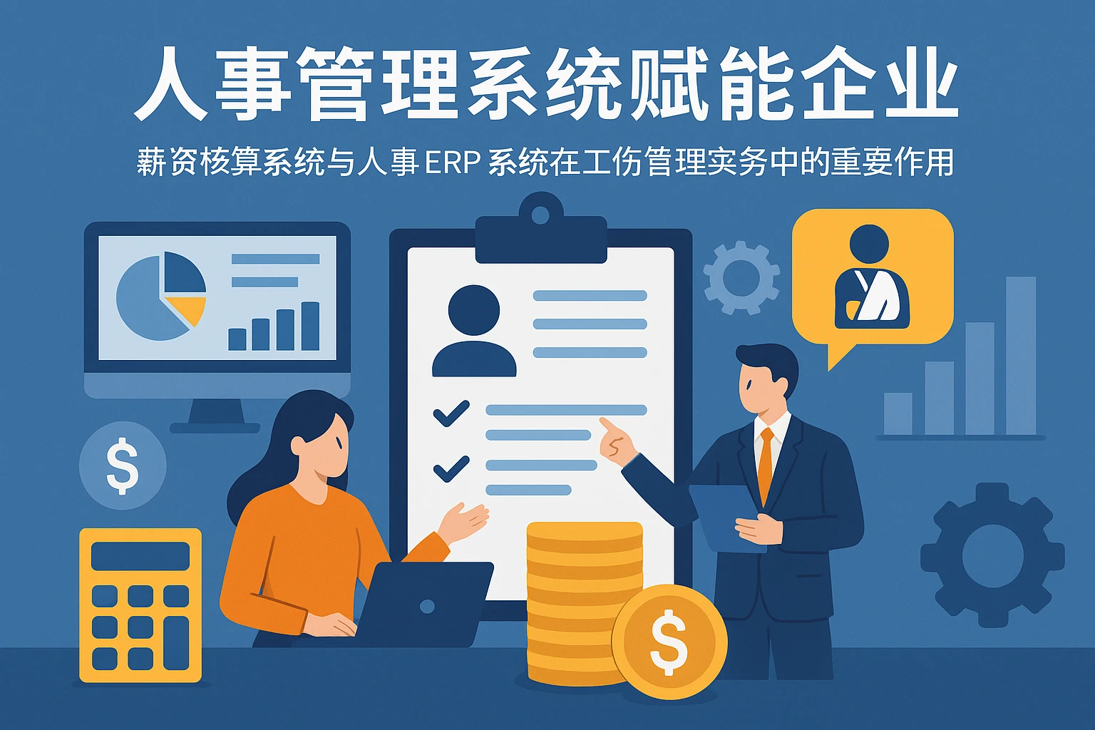人事管理系统赋能企业：薪资核算系统与人事ERP系统在工伤管理实务中的重要作用