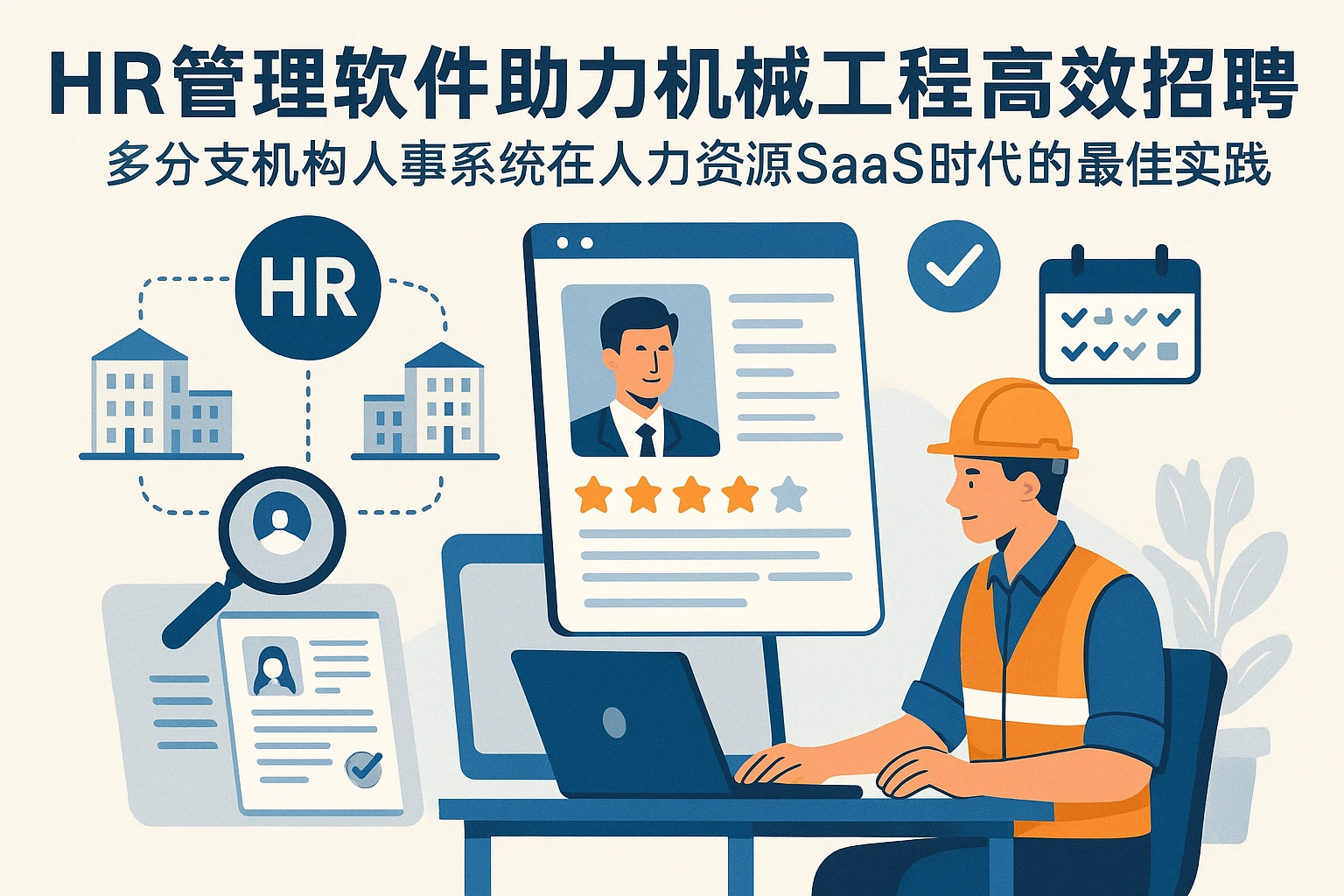 HR管理软件助力机械工程师高效招聘——多分支机构人事系统在人力资源SaaS时代的最佳实践