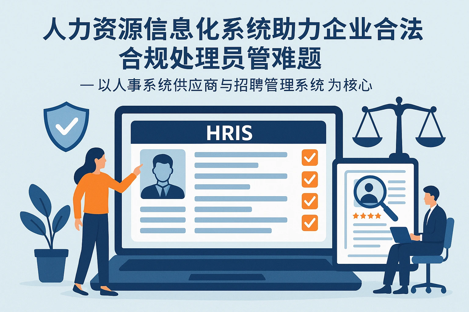 人力资源信息化系统助力企业合法合规处理员工管理难题——以人事系统供应商与招聘管理系统为核心