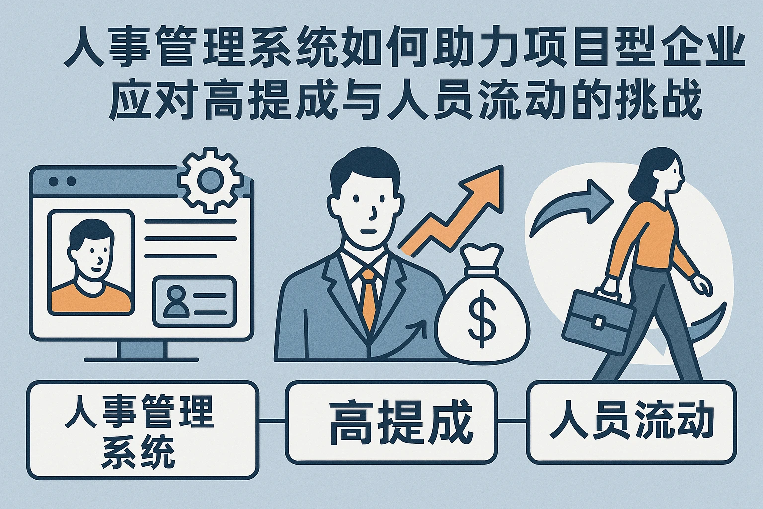 人事管理系统如何助力项目型企业应对高提成与人员流动的挑战