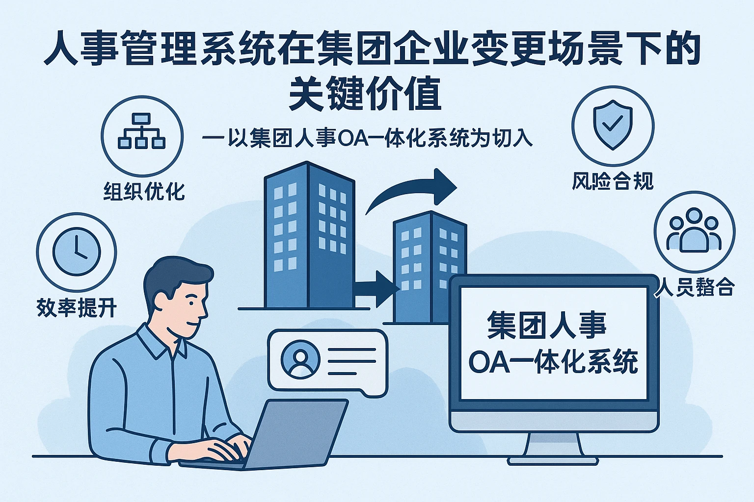 人事管理系统在集团企业变更场景下的关键价值 —— 以集团人事OA一体化系统为切入