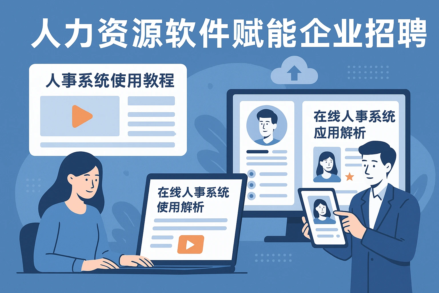 人力资源软件赋能企业招聘：人事系统使用教程与在线人事系统应用解析