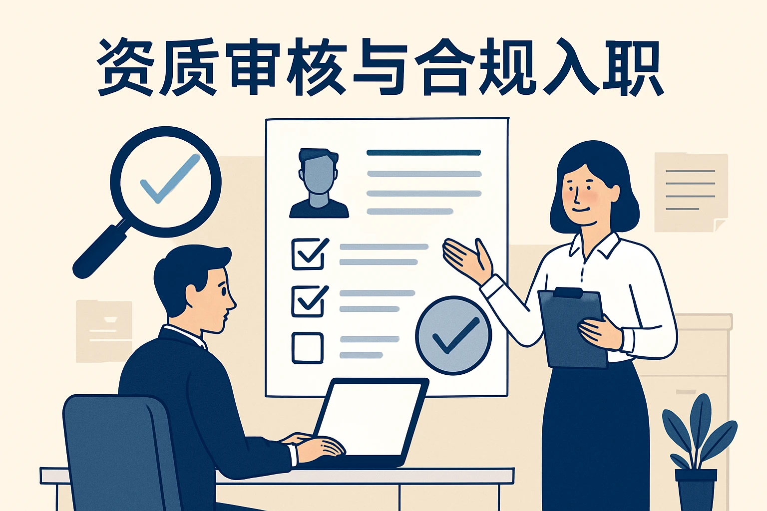 资质审核与合规入职