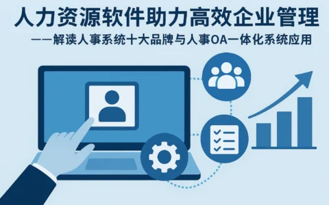 人力资源软件助力高效企业管理——解读人事系统十大品牌与人事OA一体化系统应用