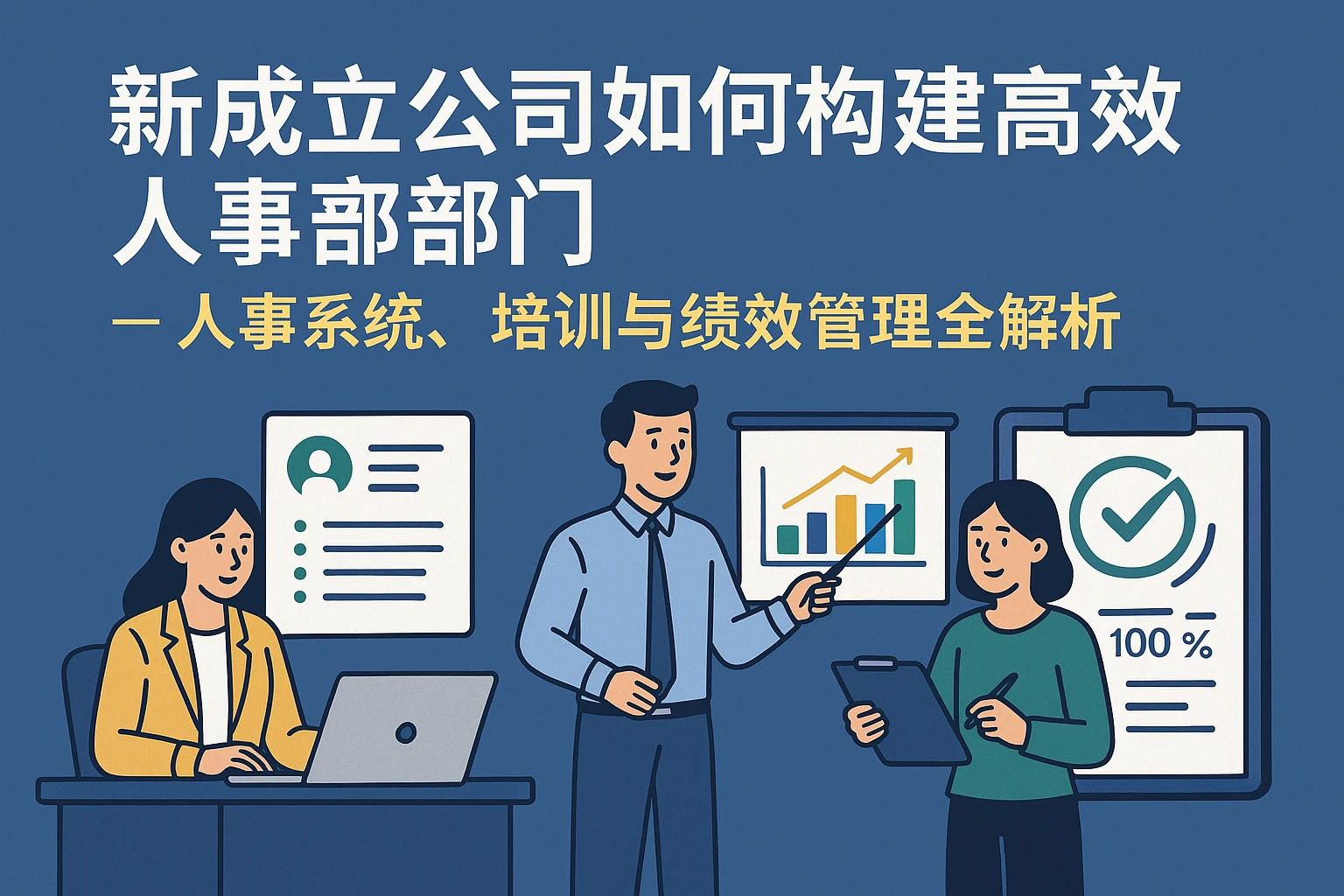 新成立公司如何构建高效人事部门——人事系统、演示与绩效管理系统全解析