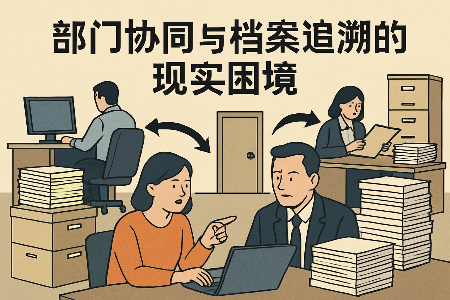 部门协同与档案追溯的现实困境