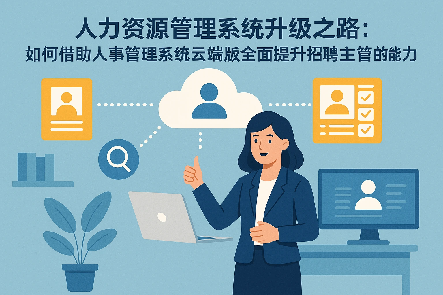 人力资源管理系统升级之路：如何借助人事管理系统云端版全面提升招聘主管的能力