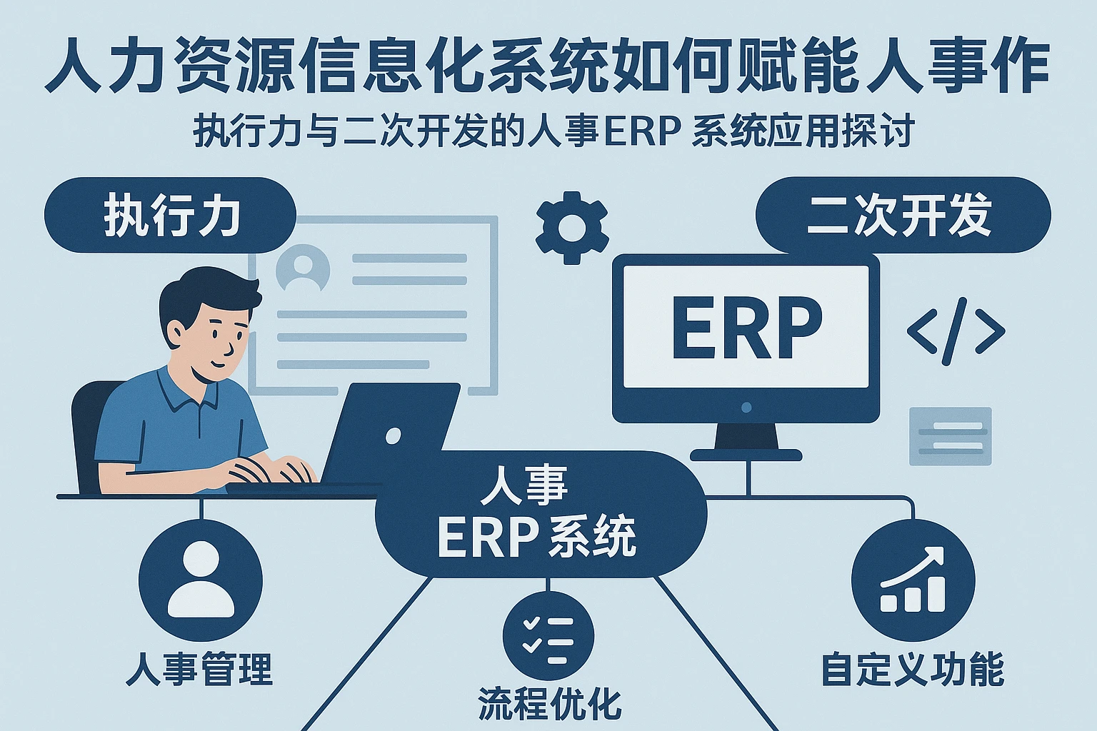 人力资源信息化系统如何赋能人事工作：执行力与二次开发的人事ERP系统应用探讨