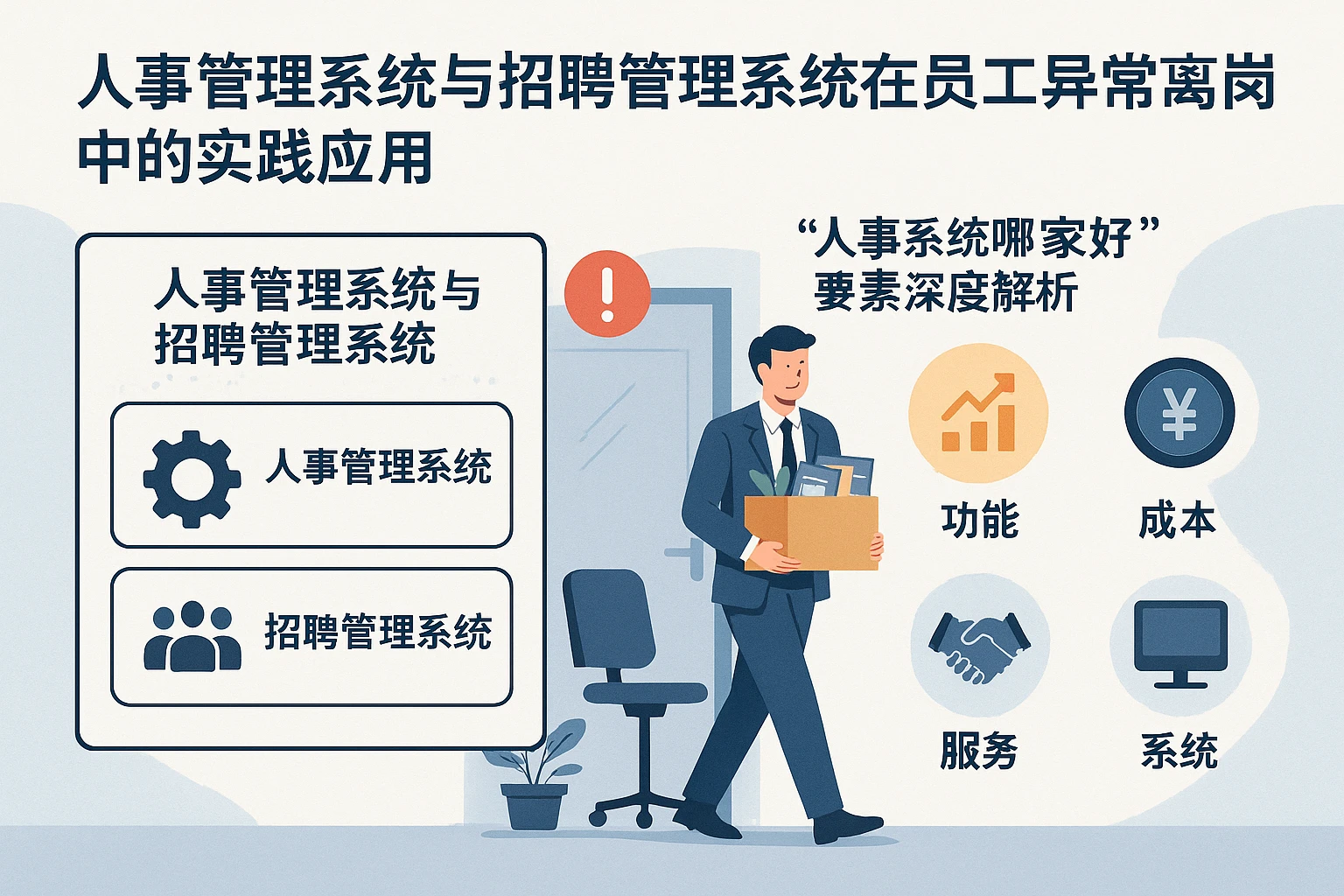 人事管理系统与招聘管理系统在员工异常离岗中的实践应用及“人事系统哪家好”要素深度解析