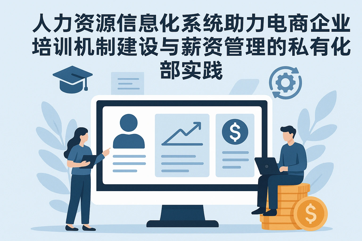 人力资源信息化系统助力电商企业培训机制建设与薪资管理的私有化部署实践