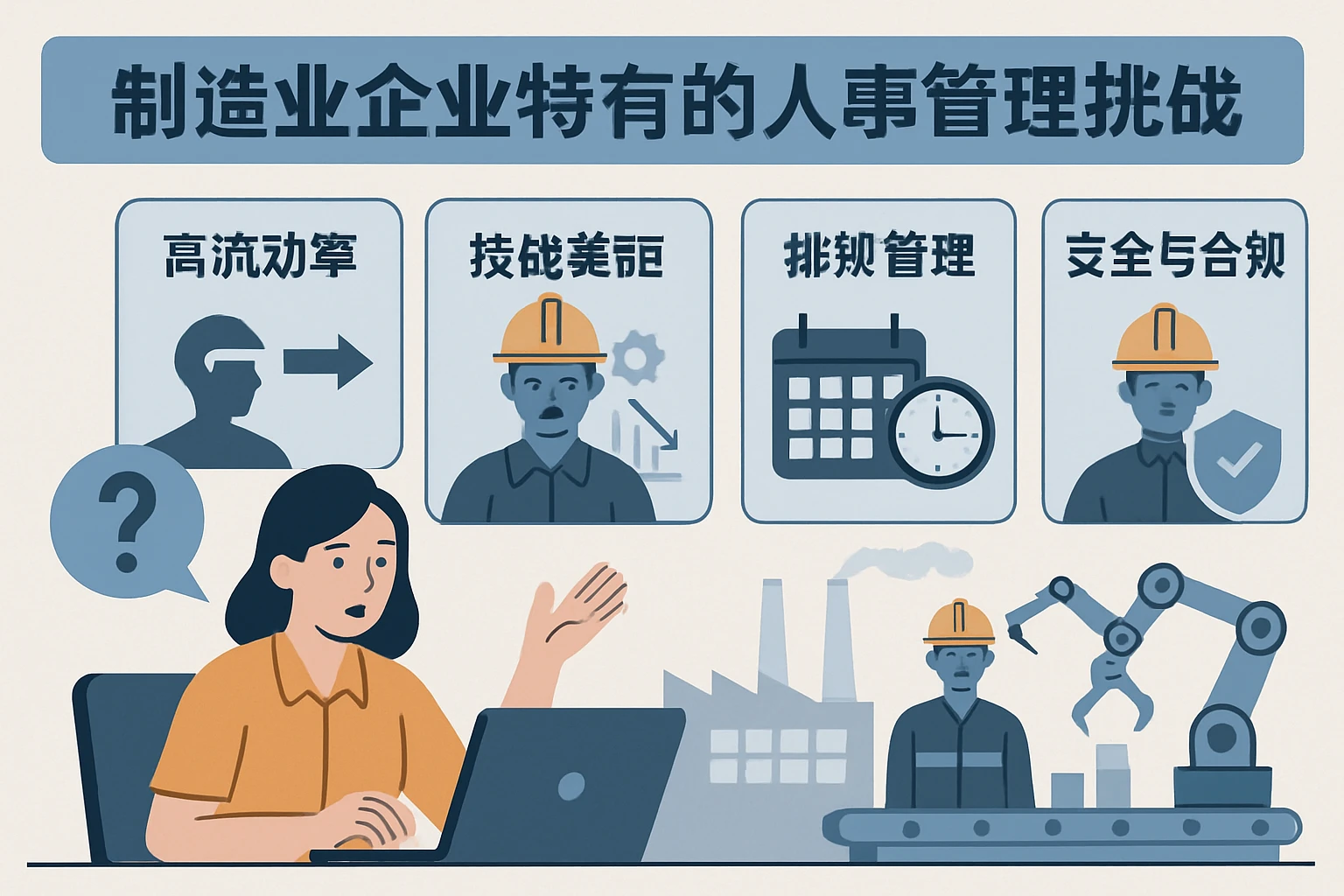 制造业企业特有的人事管理挑战