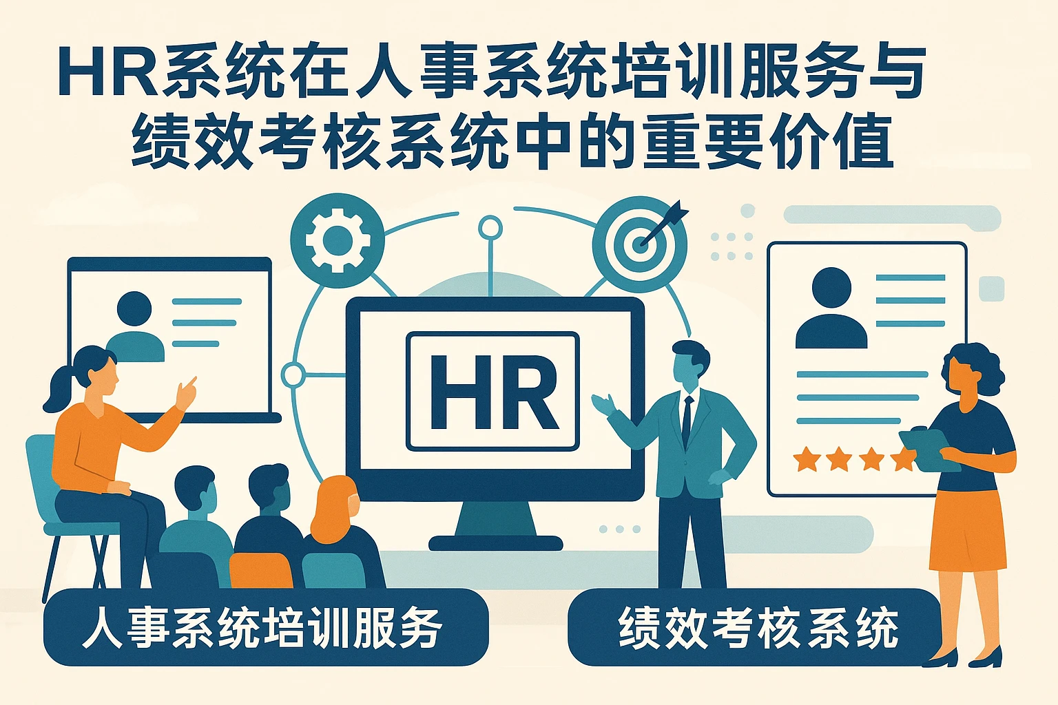 HR系统在人事系统培训服务与绩效考核系统中的重要价值