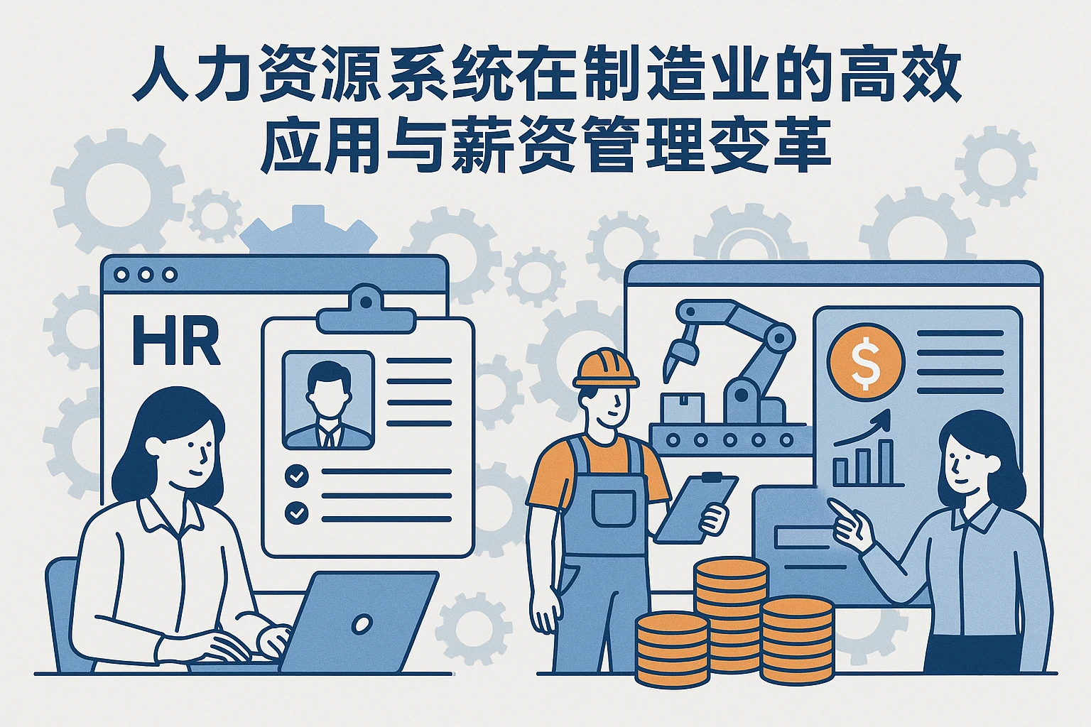人力资源系统在制造业的高效应用与薪资管理变革