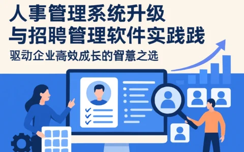 人事管理系统升级与招聘管理软件实践：驱动企业高效成长的智慧之选