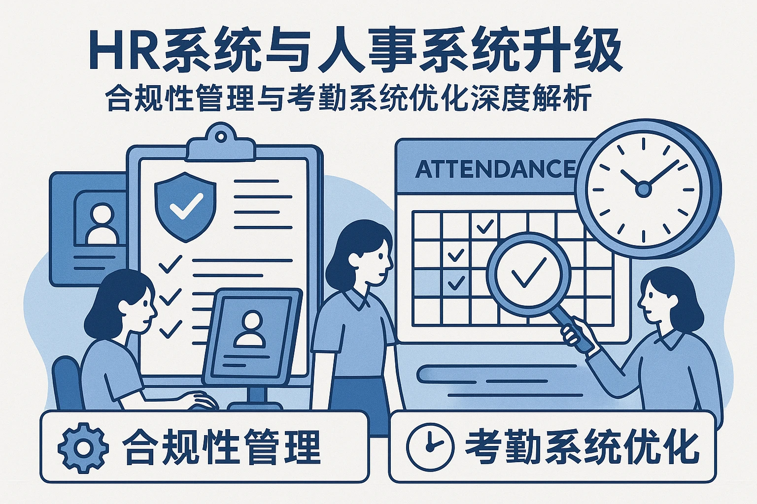 HR系统与人事系统升级：合规性管理与考勤系统优化深度解析